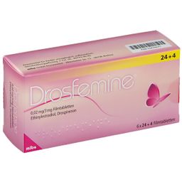 Drosfemine 0,02 mg/3 mg 6 x 24 + 4