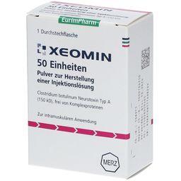 Xeomin 50 LD50 Einheiten