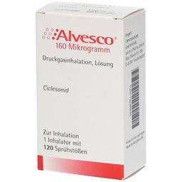 Alvesco 160 µg 120 Hub Dosieraerosol