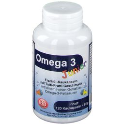 Omega 3 Junior Fischöl-Kaukapseln