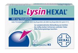 Ibu-LysinHEXAL® - Bei Kopfschmerzen - auch bei Migräne