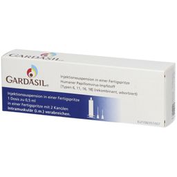 GARDASIL Inj.-Sus.i.e.Fertigspr.ohne Kanülenschutz