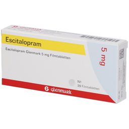 Escitalopram Glenmark 5 mg