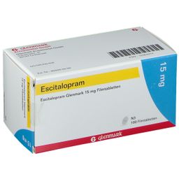 Escitalopram Glenmark 15 mg