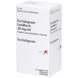 Escitalopram Lundbeck 20 mg/ml