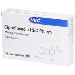 Ciprofloxacin HEC Pharm 250 mg