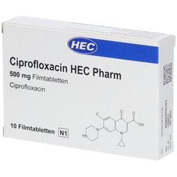Ciprofloxacin HEC Pharm 500 mg