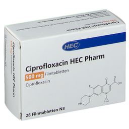 Ciprofloxacin HEC Pharm 500 mg