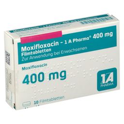 Moxifloxacin 1A Phar 400Mg