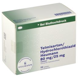 Telmisartan/Hydrochlorothiazid Heumann 80 mg/25 mg