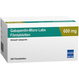 Gabapentin-Micro Labs 600 mg