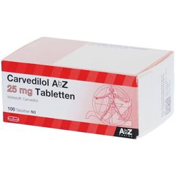 Carvedilol AbZ 25Mg Tbl