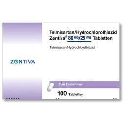 Telmisartan/Hydrochlorothiazid Zentiva® 80 mg/25 mg