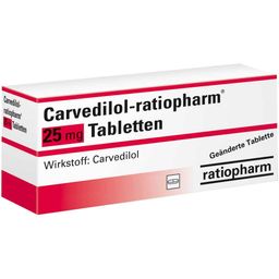 Carvedilol-ratiopharm® 25 mg