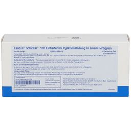 Lantus 100 E/ml SoloStar