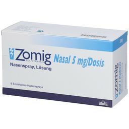 ZOMIG Nasal 5 mg/Dosis Einzeldosis-Nasenspray