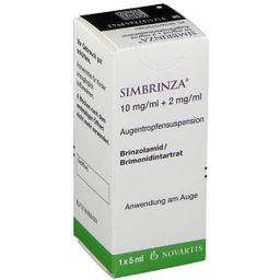SIMBRINZA® 10 mg/ml + 2 mg/ml