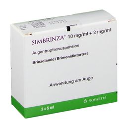 SIMBRINZA® 10 mg/ml + 2 mg/ml