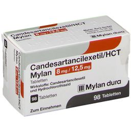 Candesartancilexetil/HCT Mylan 8 mg/12,5 mg