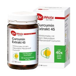 Curcumin Extrakt 45 Kapseln