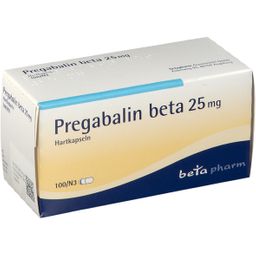 Pregabalin beta 25 mg
