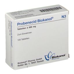 Probenecid Biokanol® 500 mg