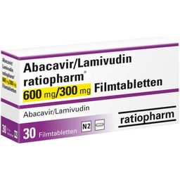 Abacavir/Lamivudin ratiopharm® 600 mg/300 mg