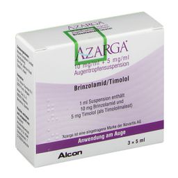 Azarga 10 mg/ml + 5 mg/ml