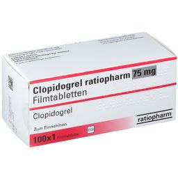 Clopidogrel ratiopharm® 75 mg