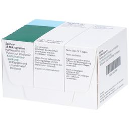SPIRIVA 18 µg Hartkaps.m.Plv.z.Inhalat.+HandiHaler