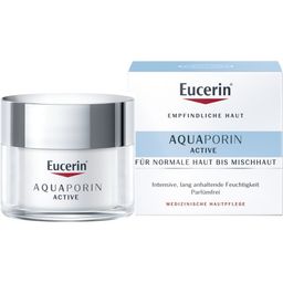 Eucerin® AquaPorin Active Feuchtigkeitspflege für normale Haut bis Mischhaut - Jetzt 20% sparen mit Code "sommer20"