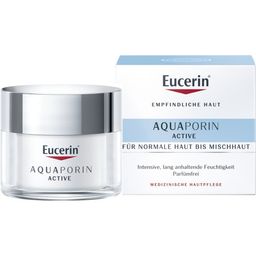 Eucerin® AquaPorin Active für normale Haut bis Mischhaut – Intensive Feuchtigkeitsversorgung