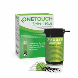 OneTouch Select® Plus Blutzuckerteststreifen zur Blutzucker-Messung bei Diabetes (Zucker-Krankheit)