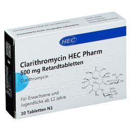 Clarithromycin HEC-Pharm 500 mg