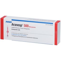 ARANESP 500 µg Inj.-Lsg.i.e.Fert.S.autom.Nadels.