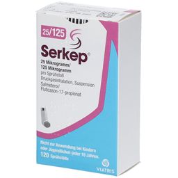 Serkep 25 µg/125 µg pro Sprühstoß