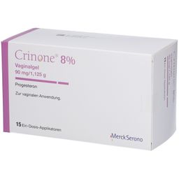 Crinone 8% Applikatoren Vaginalgel