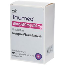TRIUMEQ 50 mg/600 mg/300 mg Filmtabletten