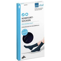 provital Komfortsocken Größe 39 - 42 marine