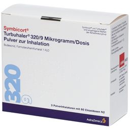 Symbicort Turbuhaler 320/9 µg/Dosis 60 ED