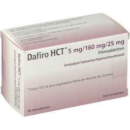 Dafiro HCT® 5 mg/160 mg/25 mg
