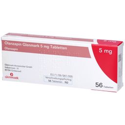 Olanzapin Glenmark 5 mg