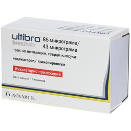 Ultibro Breezhaler 85 µg/43 µg