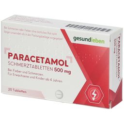 gesundleben Paracetamol Schmerztabletten 500 mg