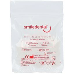 ZAHNSPANGENGUMMIS naturfarb.5/16 med.7,95 mm Latex