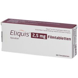 ELIQUIS 2,5 mg Filmtabletten