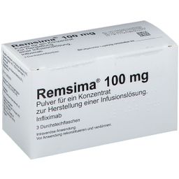 REMSIMA 100 mg Plv.f.e.Konz.z.Her.e.Inf.-Lsg.Dsfl.