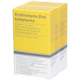 ERYTHROMYCIN-Zink kohlpharma Lösung z.Anw.a.d.Haut
