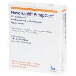 Novorapid Pumpcart 100 E/ml