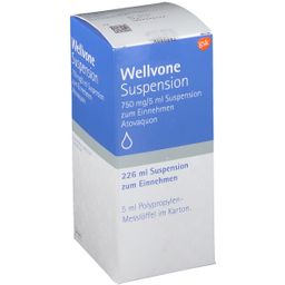 Wellvone Suspension 750 mg/5 ml